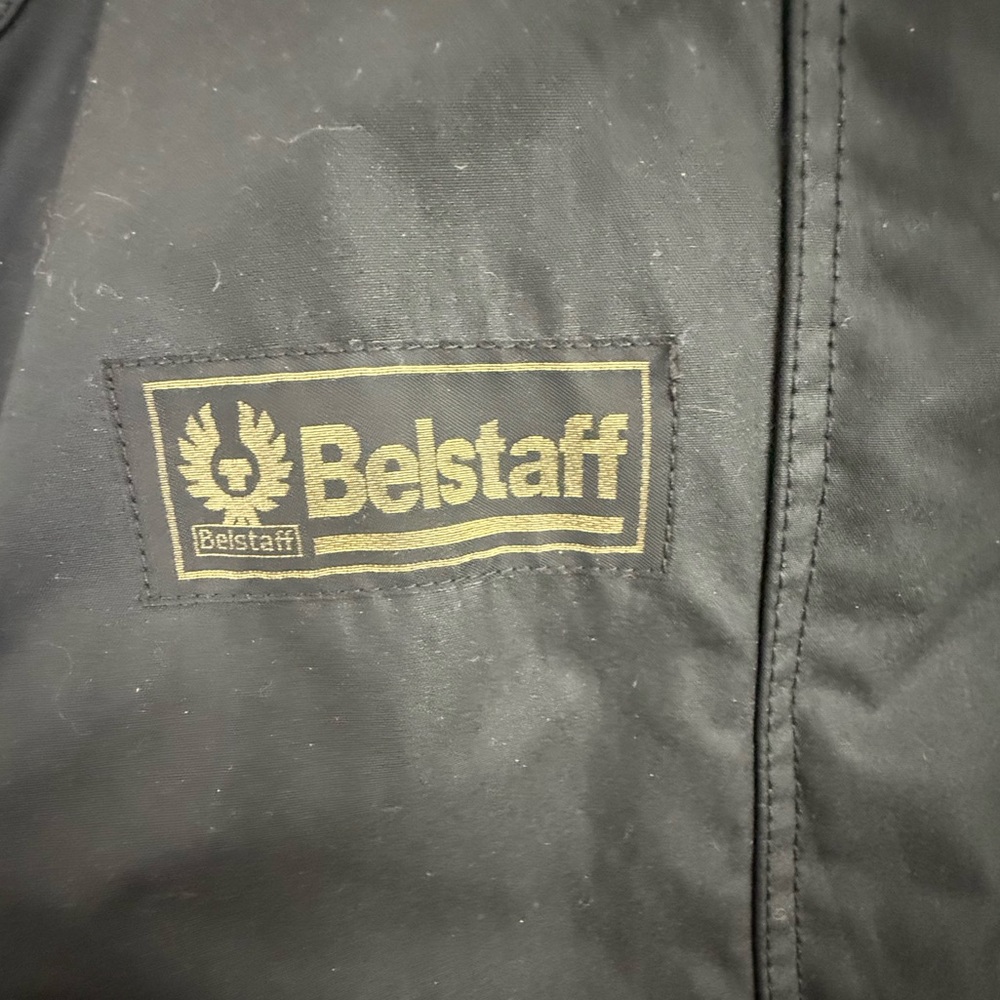 Belstaff  Heirloom Trialmaster Jacket, Black coated jacket size 14 - Picture 11 of 17